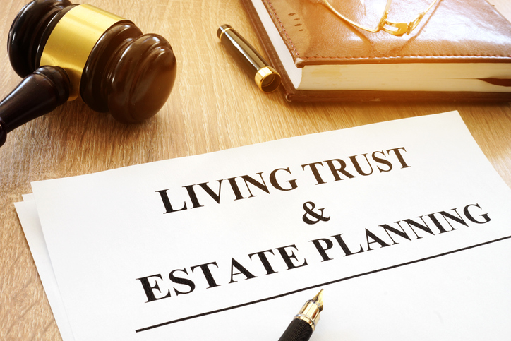 Estate Planning - Koch & Associates P.C. Attorneys at Law

Living trust and estate planning form on a desk.